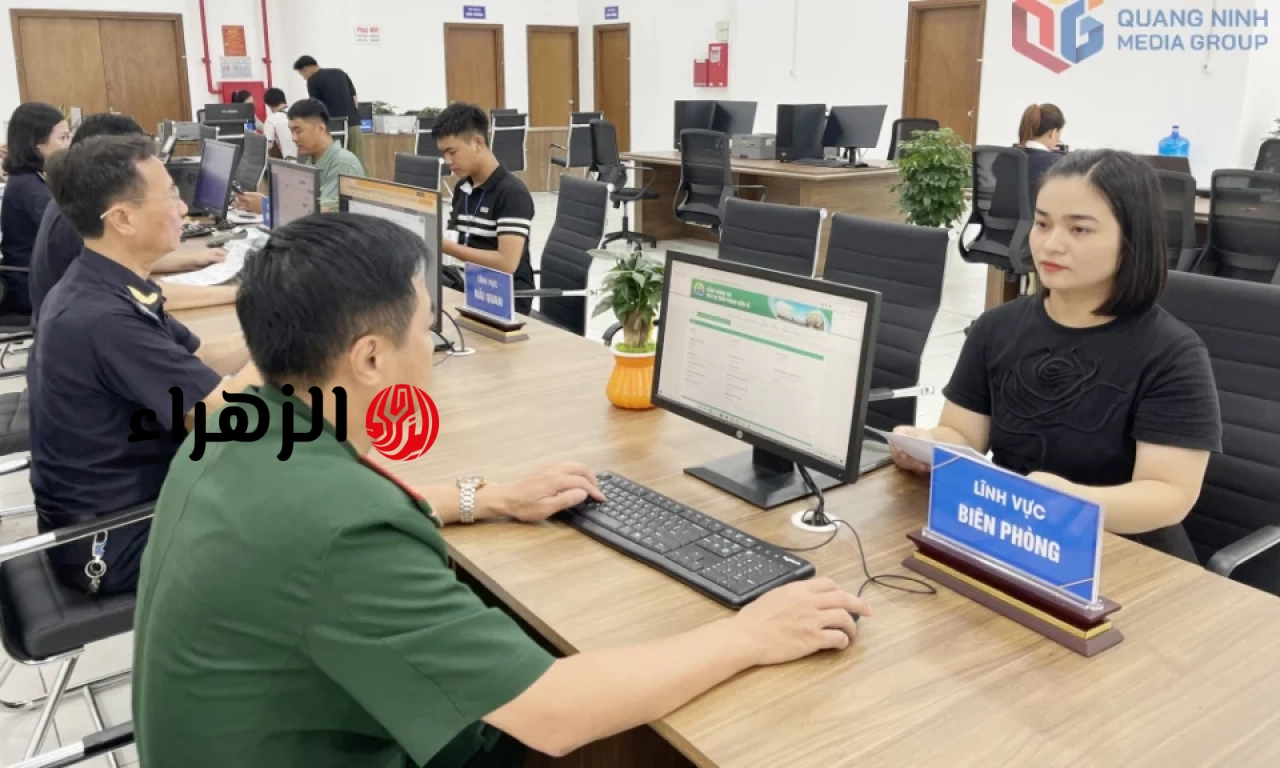 محطة حرس الحدود في بوابة مونغ كاي الدولية: الابتكار والاستثمار المتزامن في البنية التحتية الرقمية