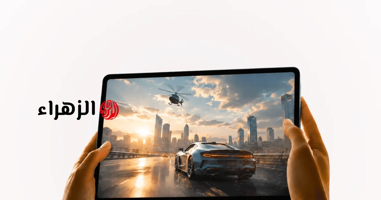 Moto Pad 70 Groove: جهاز لوحي ترفيهي مزود بـ 9 مكبرات صوت JBL وشاشة بدقة 2.5K بتردد 120 هرتز.