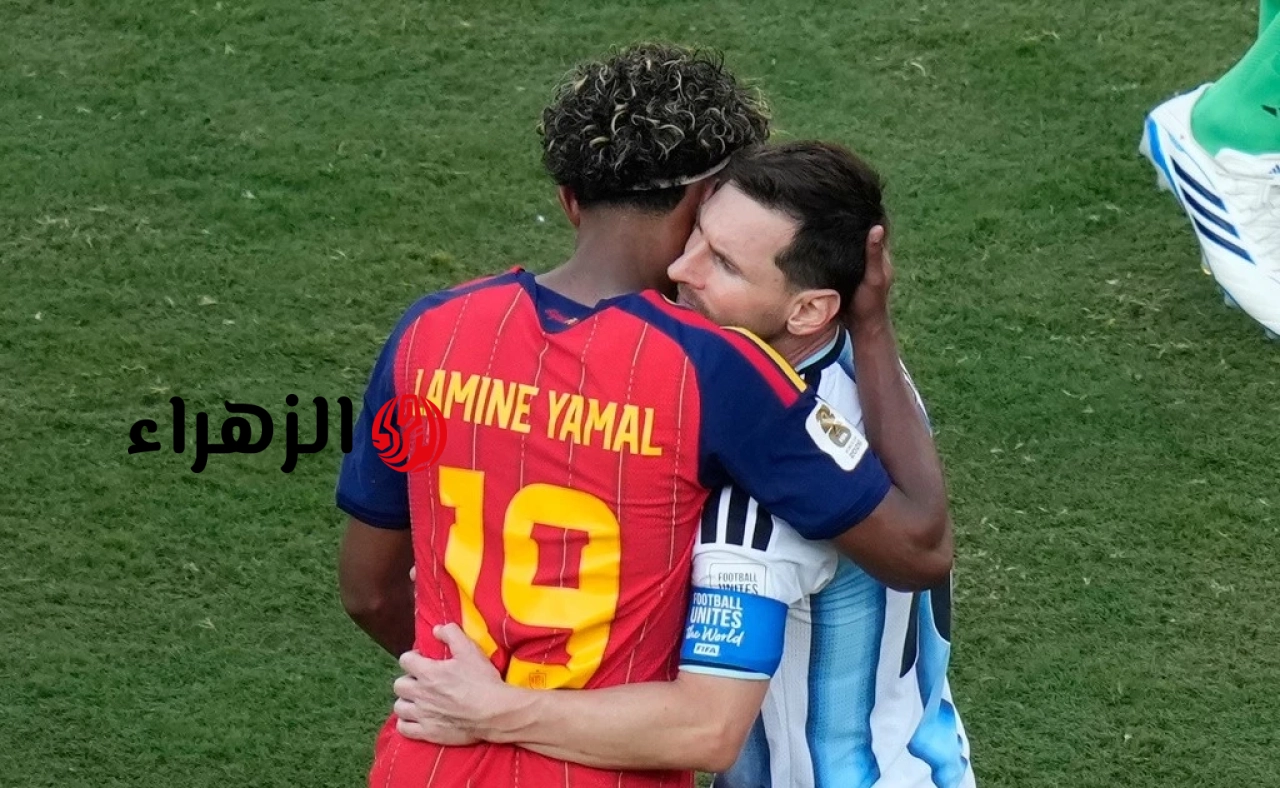 اللاعب الأرجنتيني الوحيد الذي لم يدير ظهره بينما احتفلت إسبانيا بفوزها.