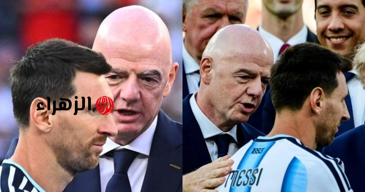 مرّ ميسي بصمت بجانب رئيس الفيفا بعد الهزيمة في نهائي كأس العالم 2026.