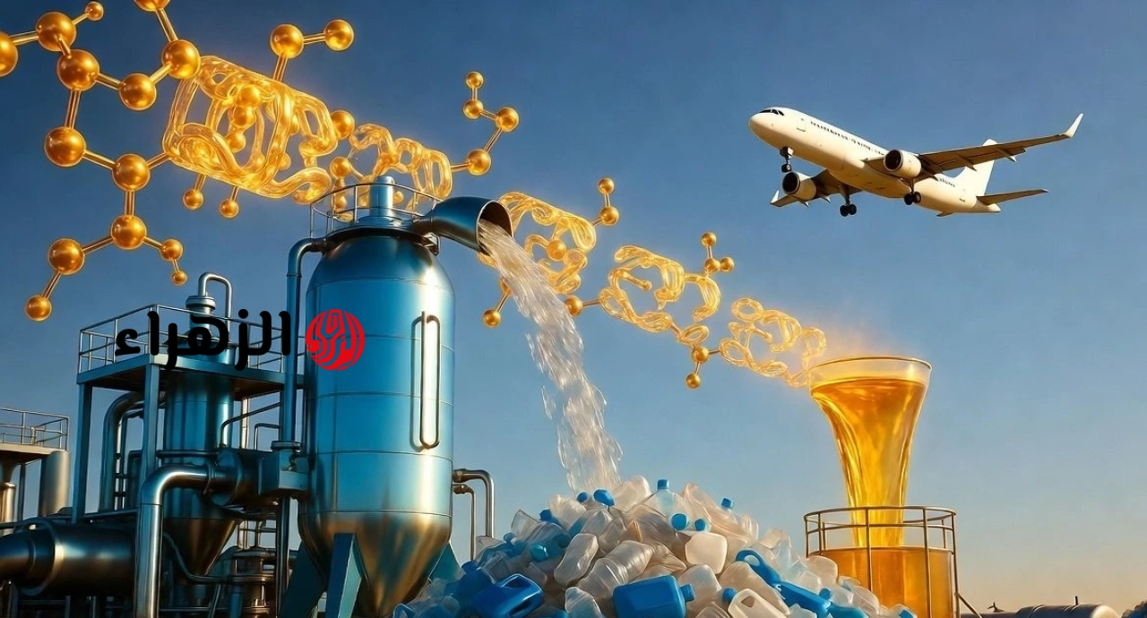 التكنولوجيا تحول النفايات البلاستيكية إلى وقود طيران منخفض التكلفة.