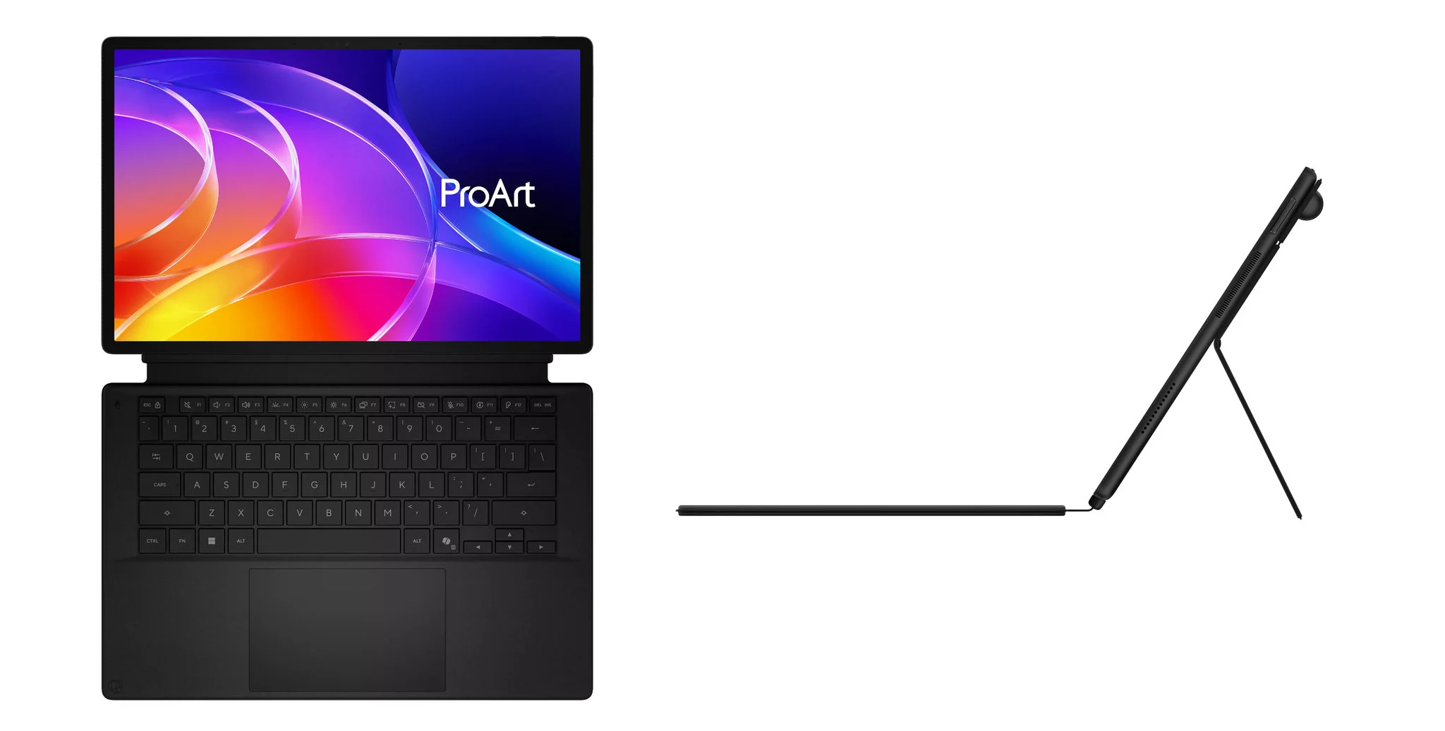 يتميز جهاز Asus ProArt PZ14 بشاشة OLED بتردد 144 هرتز.