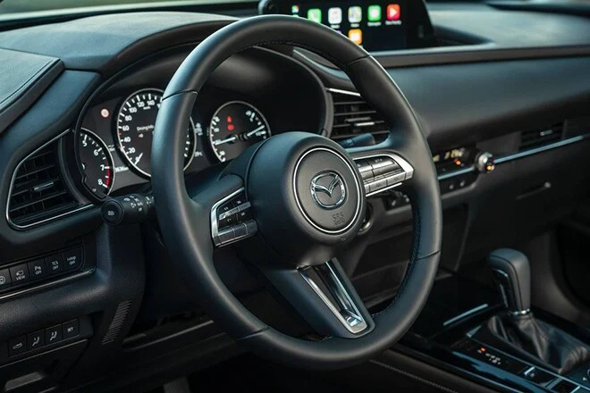 مازدا CX-30 2026: سيارة رياضية متعددة الاستخدامات حضرية من الفئة B+ تتميز بتصميم كودو وتقنية فائقة. 12 المساحة الداخلية لسيارة مازدا CX-30 موديل 2026