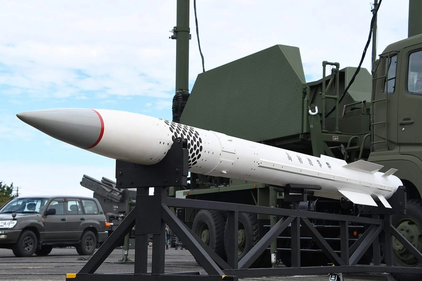 باتريوت PAC-3 في الخدمة مع قوات الدفاع الذاتي اليابانية.