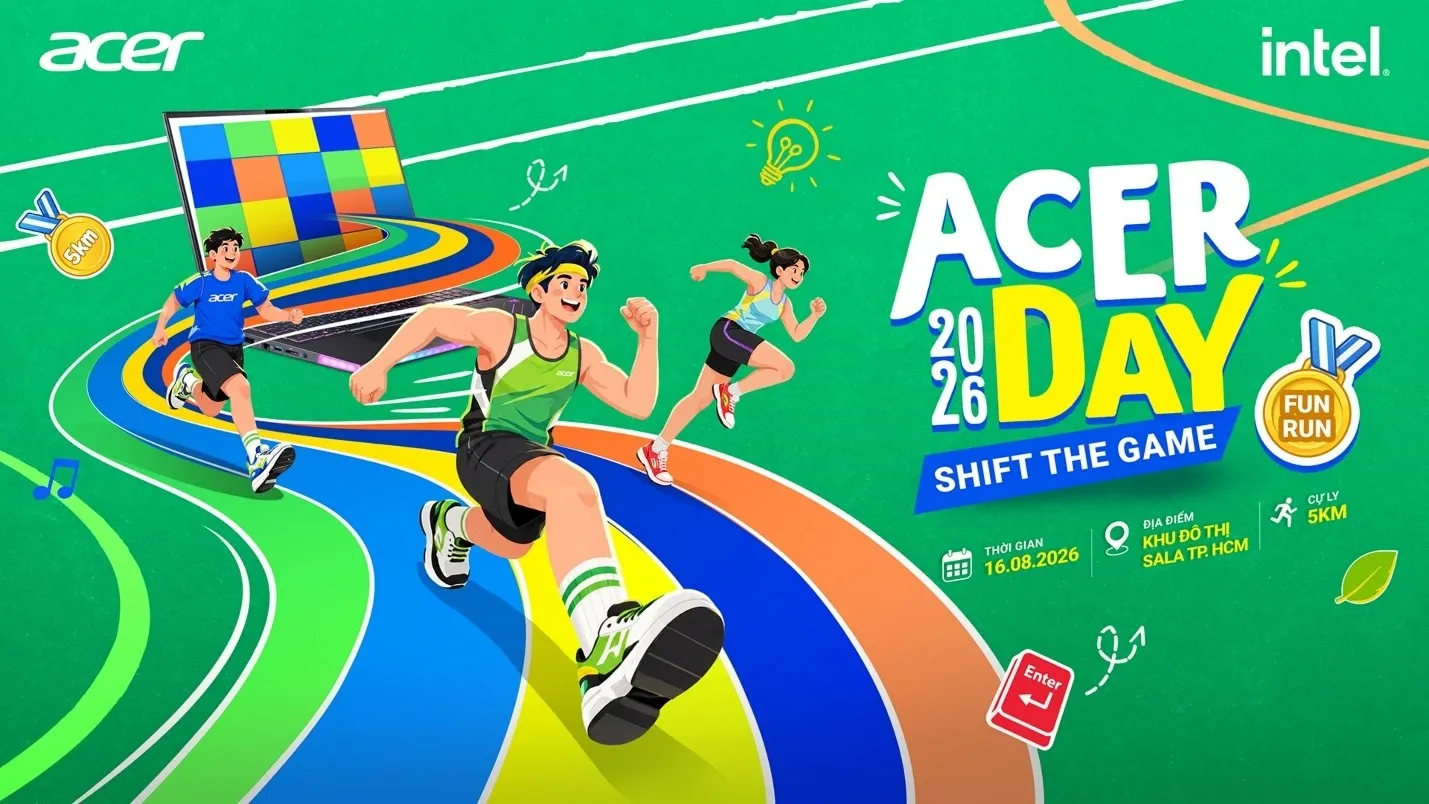 تحتفل شركة Acer بمرور 10 سنوات على يوم Acer برسالة "غيّر قواعد اللعبة". 6 تحتفل شركة Acer بمرور 10 سنوات على يوم Acer برسالة