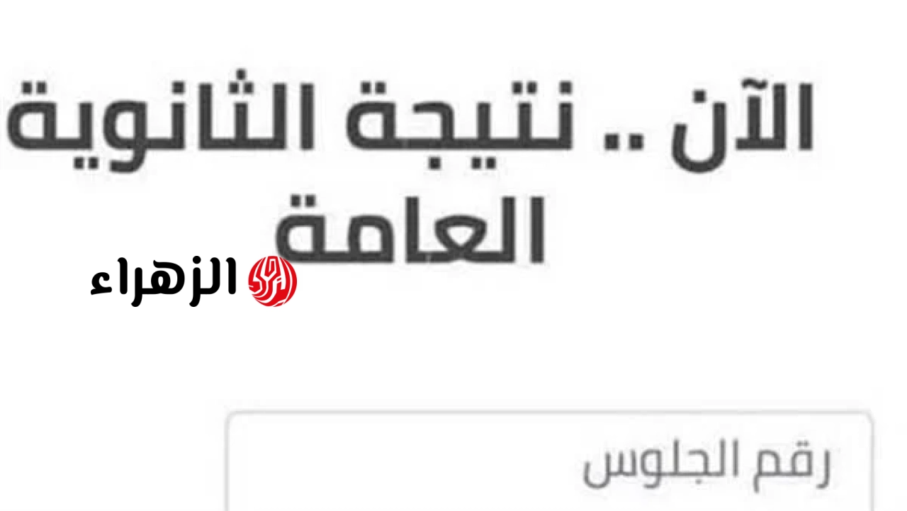 “الان” رابط استخراج نتيجة الثانوية العامة 2026 دور اول ادبي وعلمي من موقع الوزارة الرسمي