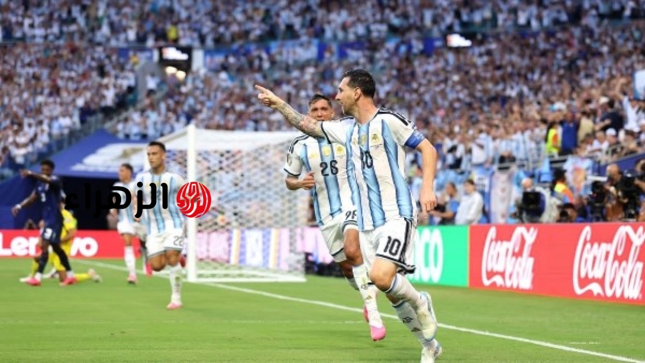 «أليستر» يتقدّم بالهدف الأول لـ الأرجنتين أمام سويسرا في كأس العالم 2026