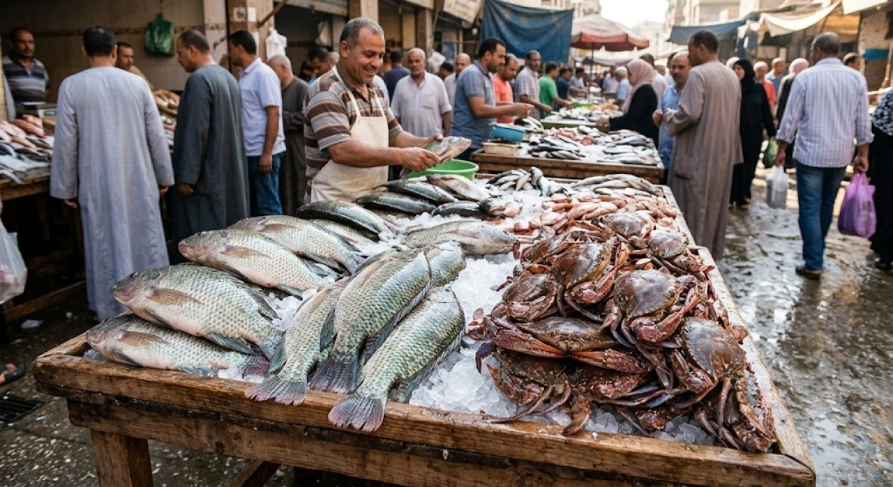 أسعار الأسماك في الأسواق اليوم الإثنين.. البلطي يبدأ من 60 جنيهاً وتوافر ملحوظ للمعروض