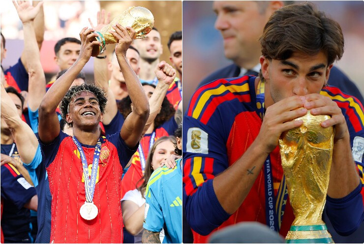 إسبانيا تفوز بكأس العالم: برشلونة وضع الأساس، وريال مدريد تلاشى تدريجياً في غياهب النسيان. 6 وبعد ستة عشر عاماً، واصل برشلونة مساهمته في المنتخب الإسباني في نهائي كأس العالم.