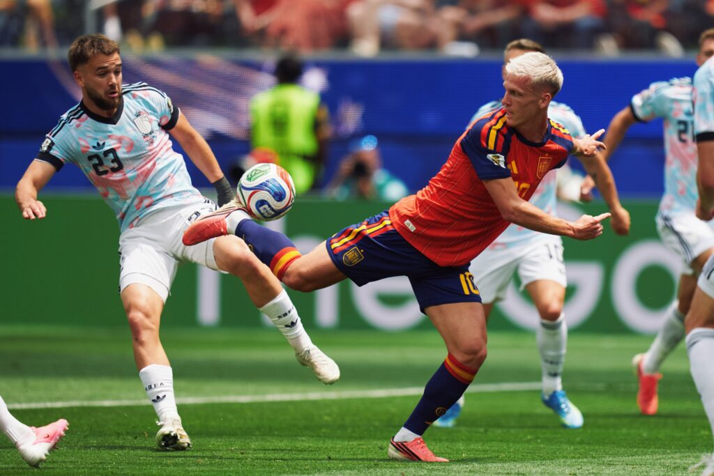 إسبانيا تفوز على بلجيكا وتواجه فرنسا في نصف نهائي كأس العالم 6 تفوز على بلجيكا وتواجه فرنسا في نصف نهائي كأس