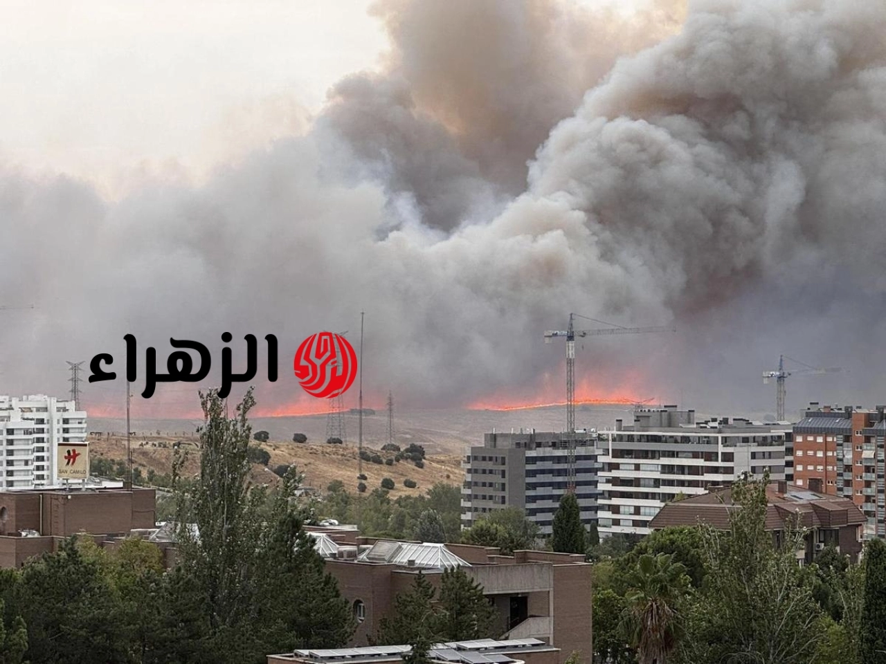 الحكومة الإسبانية تعلن حالة الطوارئ القصوى و إجلاء 10 آلاف شخص من منازلهم بمدريد