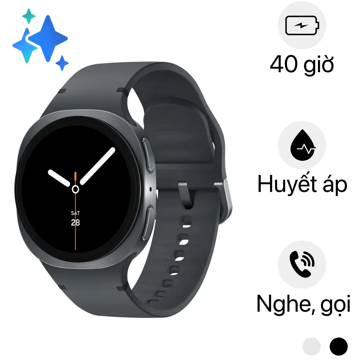 تم الكشف عن ساعة Galaxy Watch 9: شريحة Snapdragon Wear Elite وتطورات جديدة في مجال الذكاء الاصطناعي. 17 ساعة سامسونج جالاكسي واتش 8 الذكية