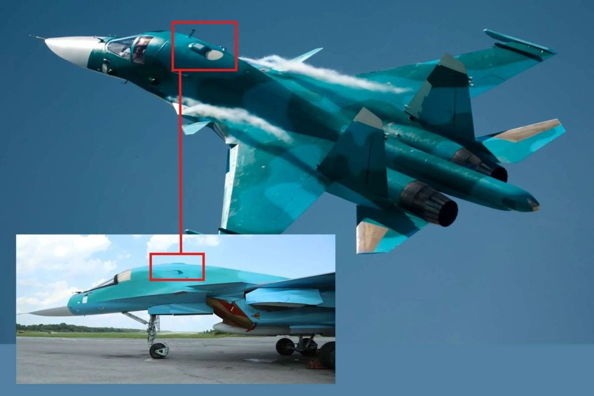 تم الكشف عن طائرة Su-34 المطورة 