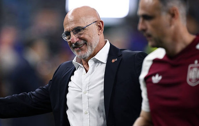 فازت إسبانيا على فرنسا 2-0 لتتأهل إلى نهائي كأس العالم 2026: مبابي غاضب، ولا روخا تعادل رقماً قياسياً تاريخياً. 6 يشعر المدرب فوينتي بالفخر بعد إقصاء فرنسا. الصورة: غيتي إيميجز.
