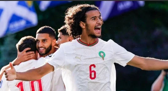 كأس العالم 2026: 5 نجوم صاعدة وعرض مانشستر سيتي البالغ 100 مليون يورو. 6 تألق أيوب بوعادي في كأس العالم. الصورة: غيتي.